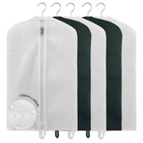 Kit 5 Capa Protetora P Terno Roupa Vestido Antimofo C Zíper