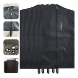 Kit 5 Capa Protetora P Terno Roupa Vestido Antimofo C Zíper