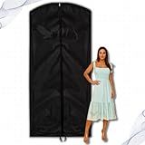 Kit 5 Capa Protetora Terno C Zíper Para Guarda Roupa Closet Tnt Imperméavel Protetora Anti Mofo E Poeira 60 X 140 Cm