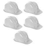 Kit 5 Capacete De Proteção Segurança Com Aba Frontal EPI Capacete PLT