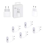 Kit 5 Carregador Tomada Plug Adaptador Fonte Usb c 5v 20w