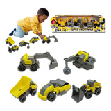 Kit 5 Carrinhos Brinquedo
