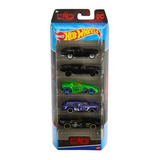 Kit 5 Carrinhos Hot Wheels Batman Mattel Coleção Gtn43