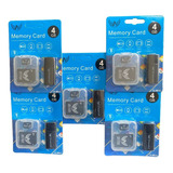 Kit 5 Cartão De Memória 4gb