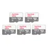 Kit 5 Cartão Memória Micro Sd Sandisk 64gb Classe 10 Ultra