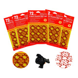 Kit 5 Cartelas De Espoleta Para Arminha Revolver Brinquedo