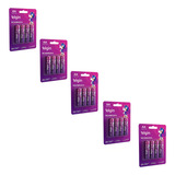 Kit 5 Cartelas Pilha