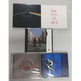 Kit 5 Cds Pink Floyd Gun N Roses