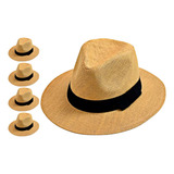 Kit 5 Chapeu Palha