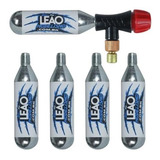 Kit 5 Co2 Cilindro 16g Rosca 3 8 Bicicleta Bike Valvula 