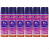 Kit 5 Colas Adesivo Spray 65 Temporaria Bordado Patchwork Cor Rosa chiclete