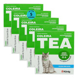Kit 5 Coleira Tea 327 Gatos