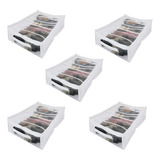 Kit 5 Colmeias Organizadoras Fechada Tampa G 40x30x13 