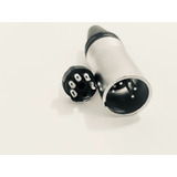 Kit 5 Conector Xlr