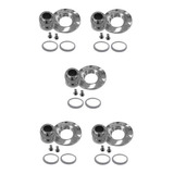 Kit 5 Conjunto Frontal Dispositivo Hidro Cromado Sodramar