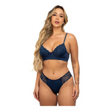 Kit 5 Conjunto Lingerie Sutiã Sem