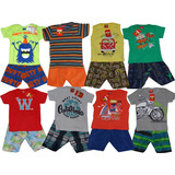 Kit 5 Conjunto Menino Roupa Infantil