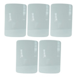 Kit 5 Conjunto Placa Espelho 4x2 Cega Suporte Margirius B3
