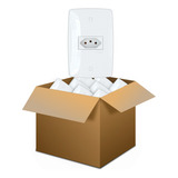 Kit 5 Conjunto Tomada 10a C placa Blux Finesse 