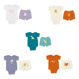 Kit 5 Conjuntos Bebe