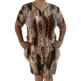 Kit 5 Conjuntos Senhora Plus Size Blusa E Bermuda Feminino