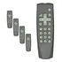 Kit 5 Controle Compatível Tv Semp Toshiba Tubo Lumina Antiga