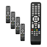 Kit 5 Controle Remoto Compatível Aoc Smart Tv Led