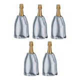 Kit 5 Coolers Térmico Com Gel 4 Cores Ideal Espumante Vinho