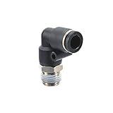 KIT 5 COTOVELOS ENGATE RAPIDO MB PLASTICO MACHO GIRATORIO 1 4 X 1 4 NPT