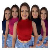 Kit 5 Cropped Cavado