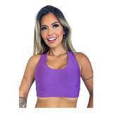 Kit 5 Cropped Top Nadador Fitness