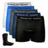 Kit 5 Cuecas Reebok Boxer Sem Costura  Box+ 2 Meias Sandrini
