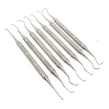 Kit 5 Curetas Periodontia gracey E Ponta Morse ice