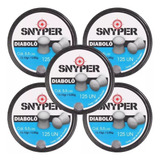 Kit 5 Cx Chumbinho Snyper Diabolo 5 5mm 625 Unidades
