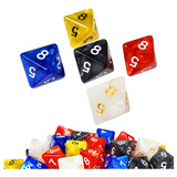 Kit 5 Dados D8