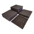 Kit 5 Decks Madeira Plástico Encaixe Modular Piscina Sacada