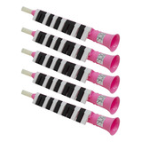 Kit 5 Escaletas Melódica 13 Teclas Rosa New York