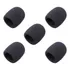 Kit 5 Espumas Compatível Microfone Sm58 Shure Lyco Behringer