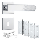 Kit 5 Fechaduras Int 4 Fech Bwc 9 Kits C 3 Dobradiças