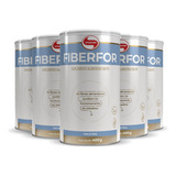 Kit 5 Fiberfor Fibras Alimentares Vitafor 400g Sabor Natural