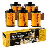 Kit 5 Filmes Kodak Pro Image