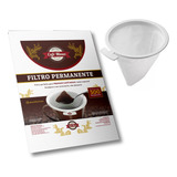 Kit 5 Filtro Café Pano Sintético 103 Coador Reutilizável M