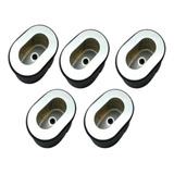 Kit 5 Filtro De Ar Motor Diesel 10 14hp Toyama branco