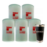 Kit 5 Filtro Diesel Constellation Original Fleetguard Ff5488
