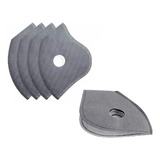 Kit 5 Filtros Refil Para Máscara Facial Esportiva