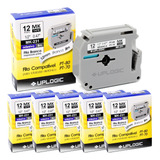 Kit 5 Fita Compativel Pt 80 Pt 70 Mk231 P Rotulador Brother