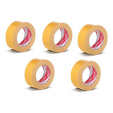 Kit 5 Fita Dupla Face Carpete Adere Carpefix 45mmx30m