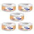 Kit 5 Fita Micropore 12mm X 4 5m Bege Hipoalergênica Nexcare
