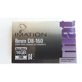 Kit 5 Fitas Imation 8mm D8 160 14gb Black Watch Data 8 5un
