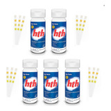 Kit 5 Fitas Teste Cl ph at stb Hth